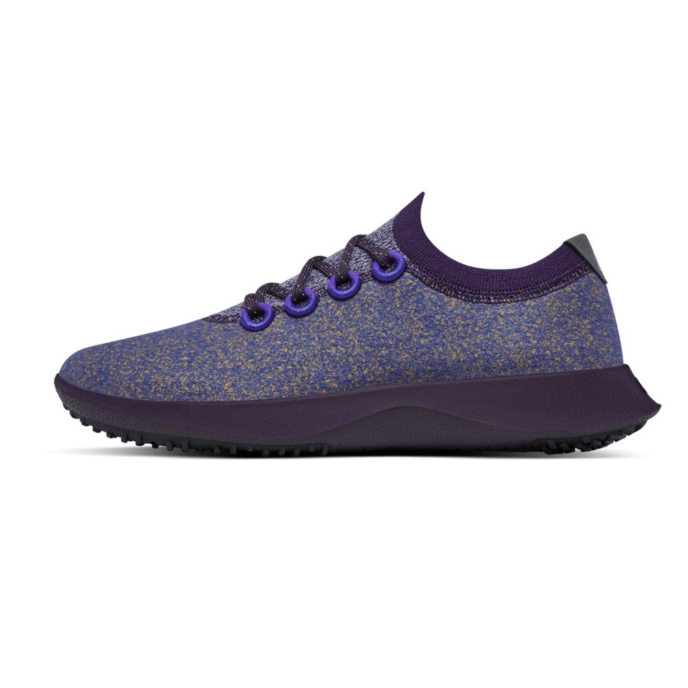 Allbirds Men\'s Wool Dasher Mizzles - Running Shoes Purple - ATK856324